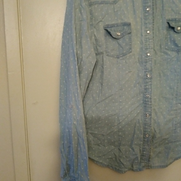 Rue 21 Faded Poka Dot Blazer - Picture 4 of 5